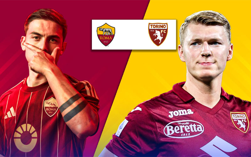 Sức mạnh và phong độ AS Roma vs Torino